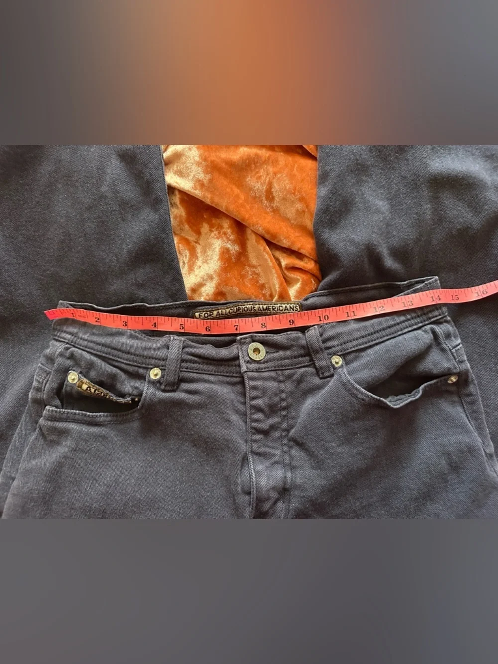 Agolde Dark Wash Straight-Leg Jeans - Size 27